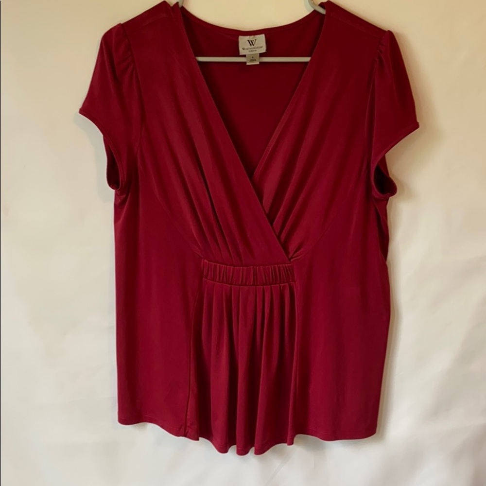 Women’s top red